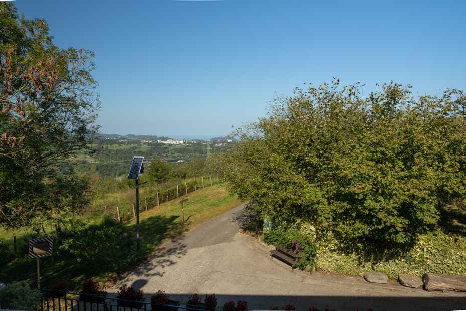 Image de la vue depuis le hameau Artola